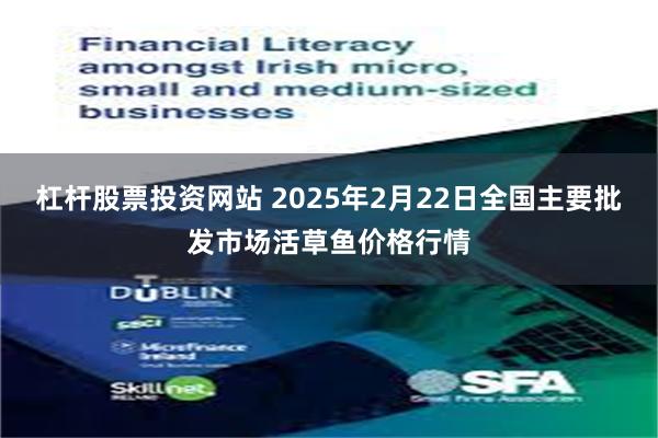 杠杆股票投资网站 2025年2月22日全国主要批发市场活草鱼价格行情